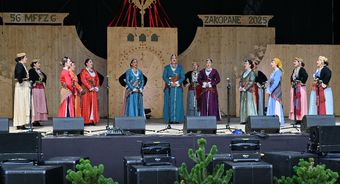 DRUGI DZIEŃ MIĘDZYNARODOWEGO KONKURSU KAPEL, ŚPIEWAKÓW IINSTRUMENTALISTÓW LUDOWYCH