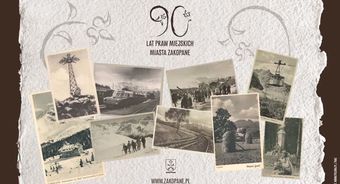 Rok 2023 rokiem jubileuszu 90-lecia praw miejskich Zakopanego